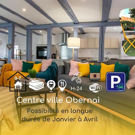 Le Nid Cosy D'Obernai /2Min Centre Ville/Parking 외부 사진